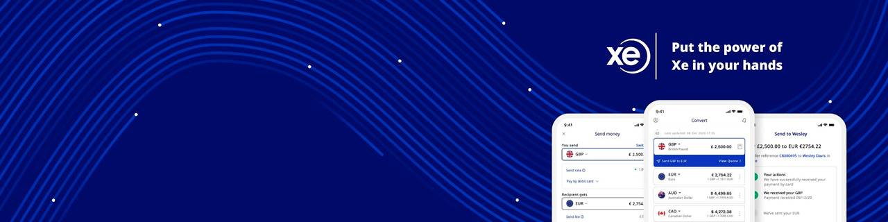 Banner image for Xe.com