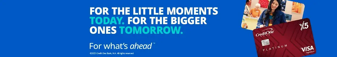 Banner image for Credit One Bank