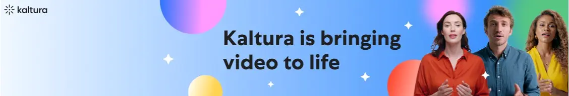 Banner image for Kaltura