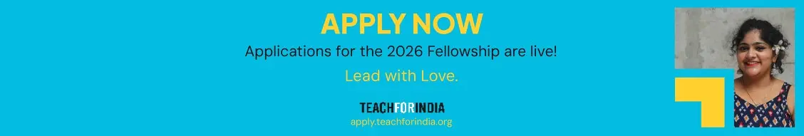 Banner image for Teach For India