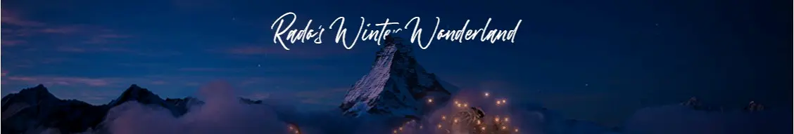 Banner image for Rado Watch Co. Ltd.