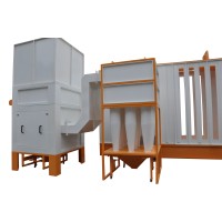 China Powder Coating Booth|Cyclone Powder Coating Booth |China electrostatic powder coating booth