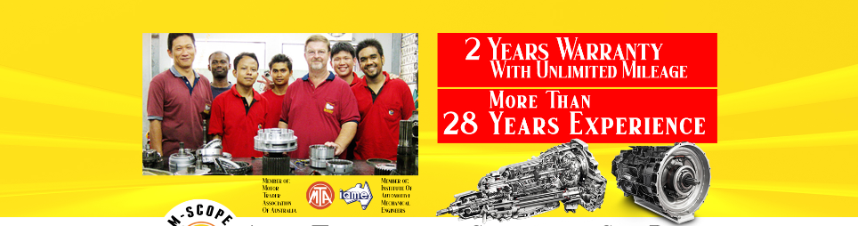 Banner for M-SCOPE AUTO TRANSMISSION SPECIALIST SDN BHD