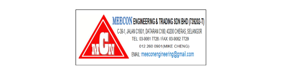 Banner for MEECON ENGINEERING & TRADING SDN BHD