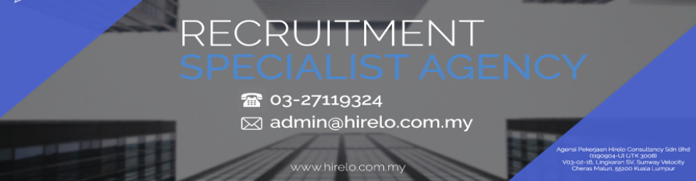 Banner for Agensi Pekerjaan Hirelo Consultancy Sdn Bhd