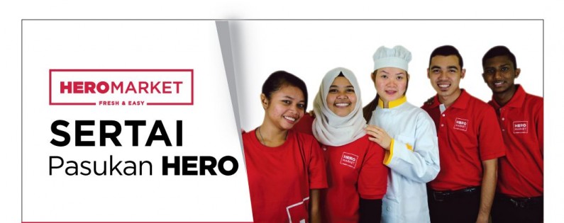 Banner for Payroll Executive job by My Hero Hypermarket Sdn Bhd