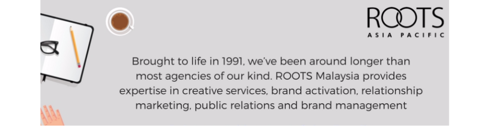 Banner for ROOTS Asia Pacific (M) Sdn Bhd
