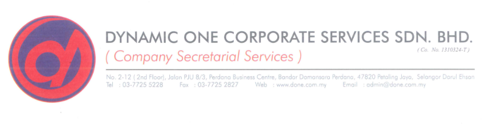 Banner for Dynamic One Corporate Services Sdn. Bhd.