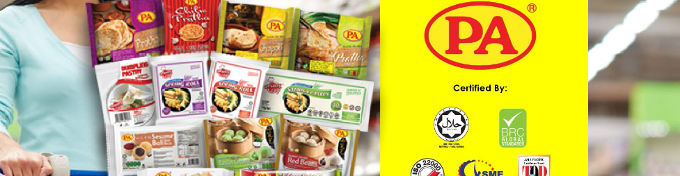Banner for P.A. Food Sdn Bhd