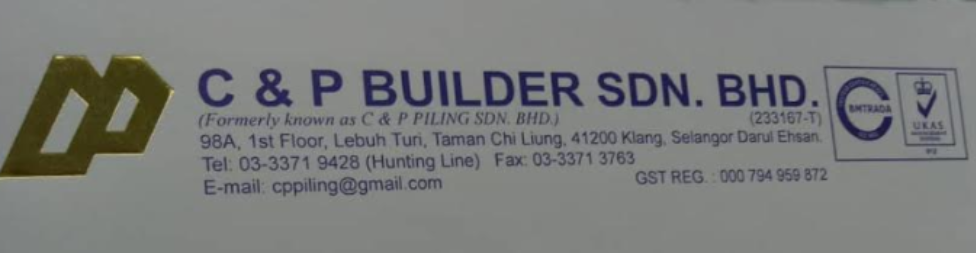 Banner for C&P Builder Sdn Bhd