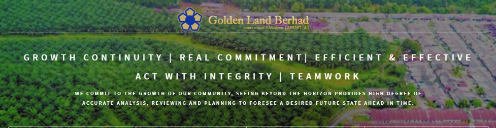 Banner for Golden Land Berhad
