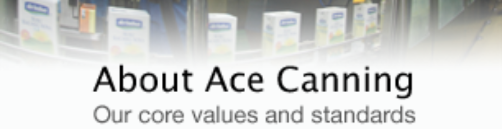 Banner for Ace Canning Corporation Sdn Bhd