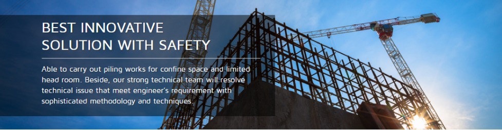 Banner for Civil Engineer job by  Peck Chew Piling (M) Sdn Bhd
