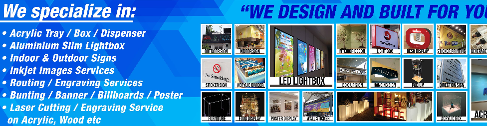 Banner for Accounts Assistant job by Acrylic Signs Material Sdn Bhd
