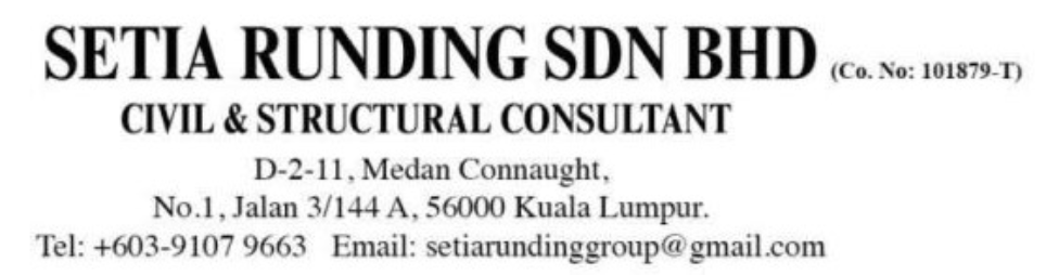 Banner for Junior Civil & Structural Engineer job by Setia Runding Sdn Bhd