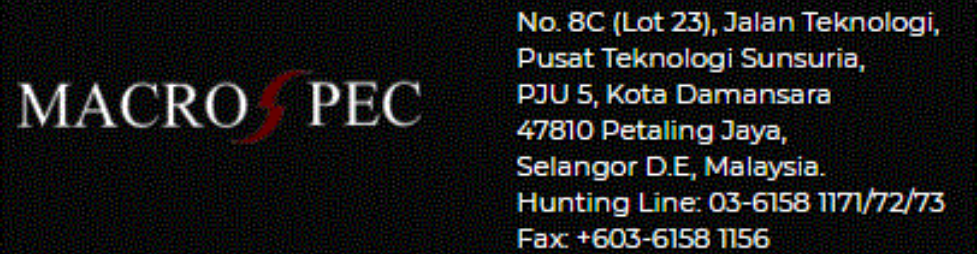 Banner for Macrospec Sdn Bhd