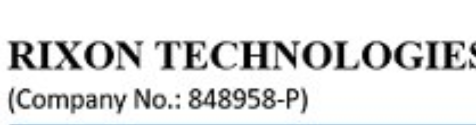 Banner for RIXON TECHNOLOGIES SDN BHD